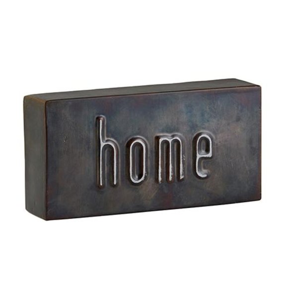 Tabletop or Wall Decor - Metal Plaque - Home - Picture 3 of 5